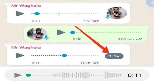 Whatsapp ne kiye 6 new Voice Recording Features update