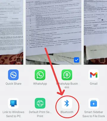 Bluetooth dwara mobile se laptop mein photo bhejen
