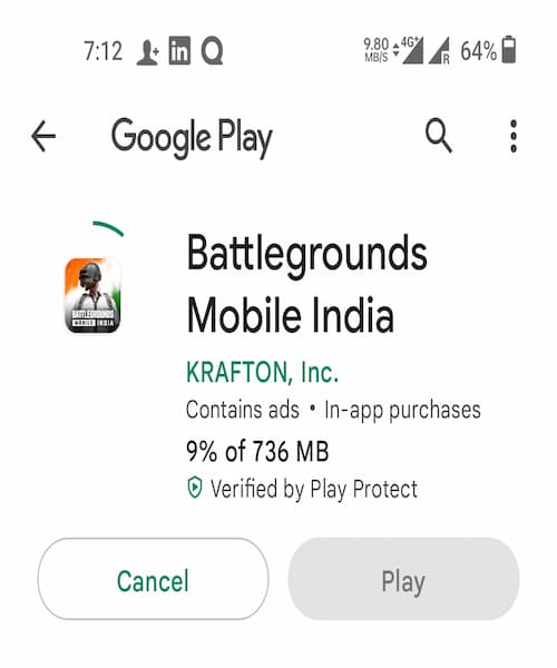 battlegrounds mobile india से सरकार ने प्रतिबंध हटा दिया है, BGMI Download के लिए available है Google Play Store में