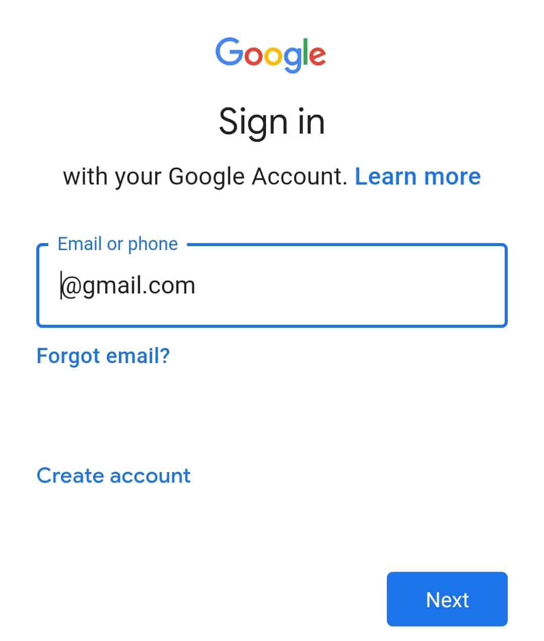 Gmail login on mobile कैसे करें