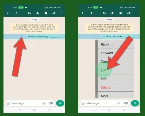 edit whatsapp messages kya hai?