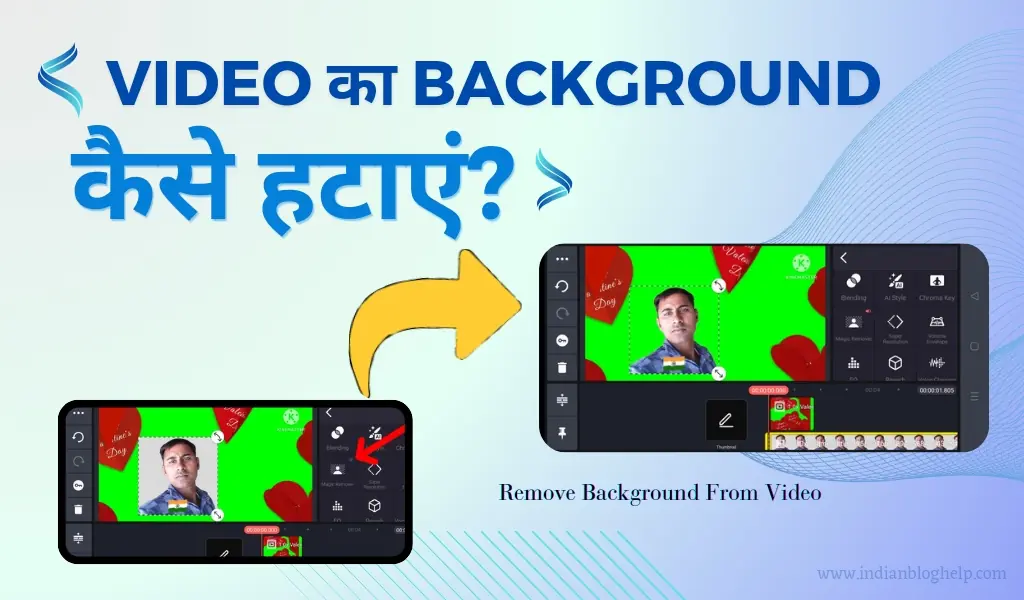 Video का background कैसे हटाएं?