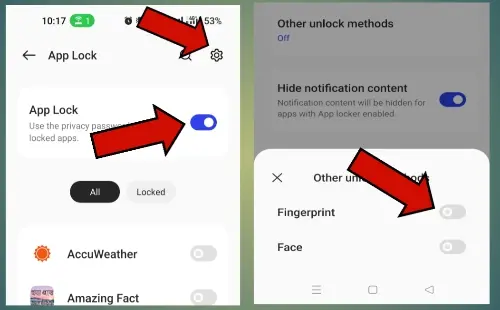 Mobile की गैलरी में Fingerprint Lock कैसे लगाएं? जानें आसान तरीका 3 gallery fingerprint lock