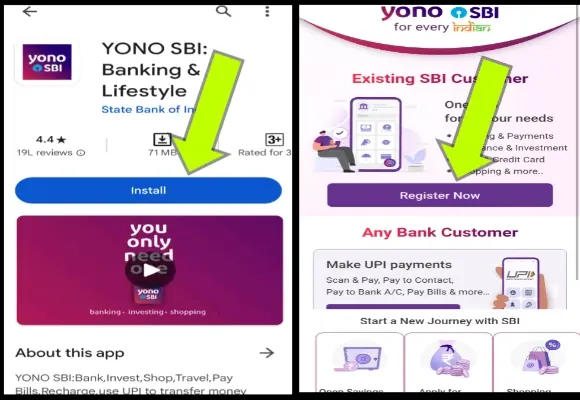 YONO SBI Banking and Lifestyle app download and Register करें  