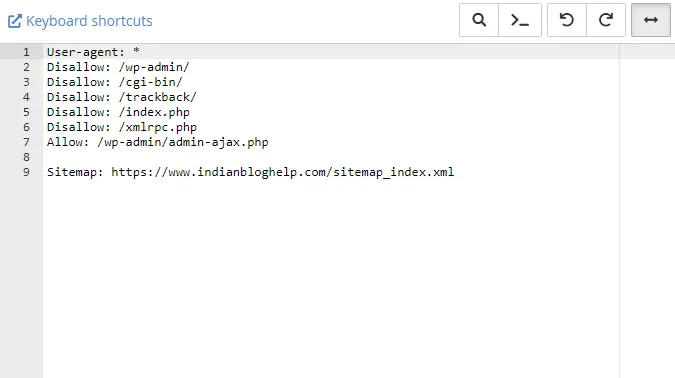 robot files upload