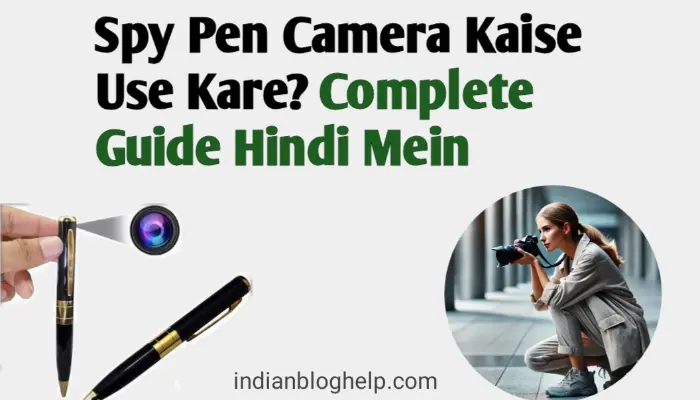 Spy Pen Camera Kaise Use Kare