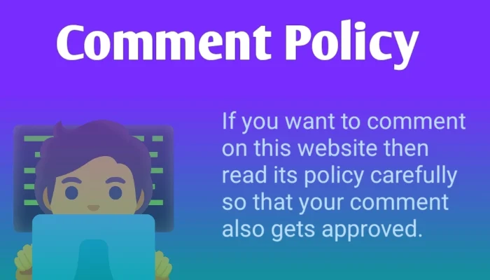 Comment Policy