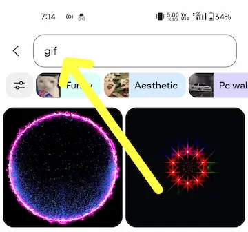 Pinterest GIF को गैलरी में कैसे सेव करें? जानें आसान तरीका 3 Pinterest GIF search karna