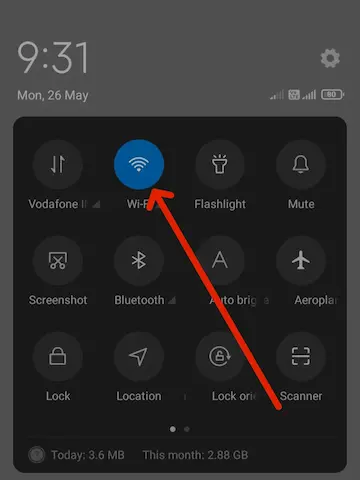 Pahle wale mobile ka Wi Fi on Karna