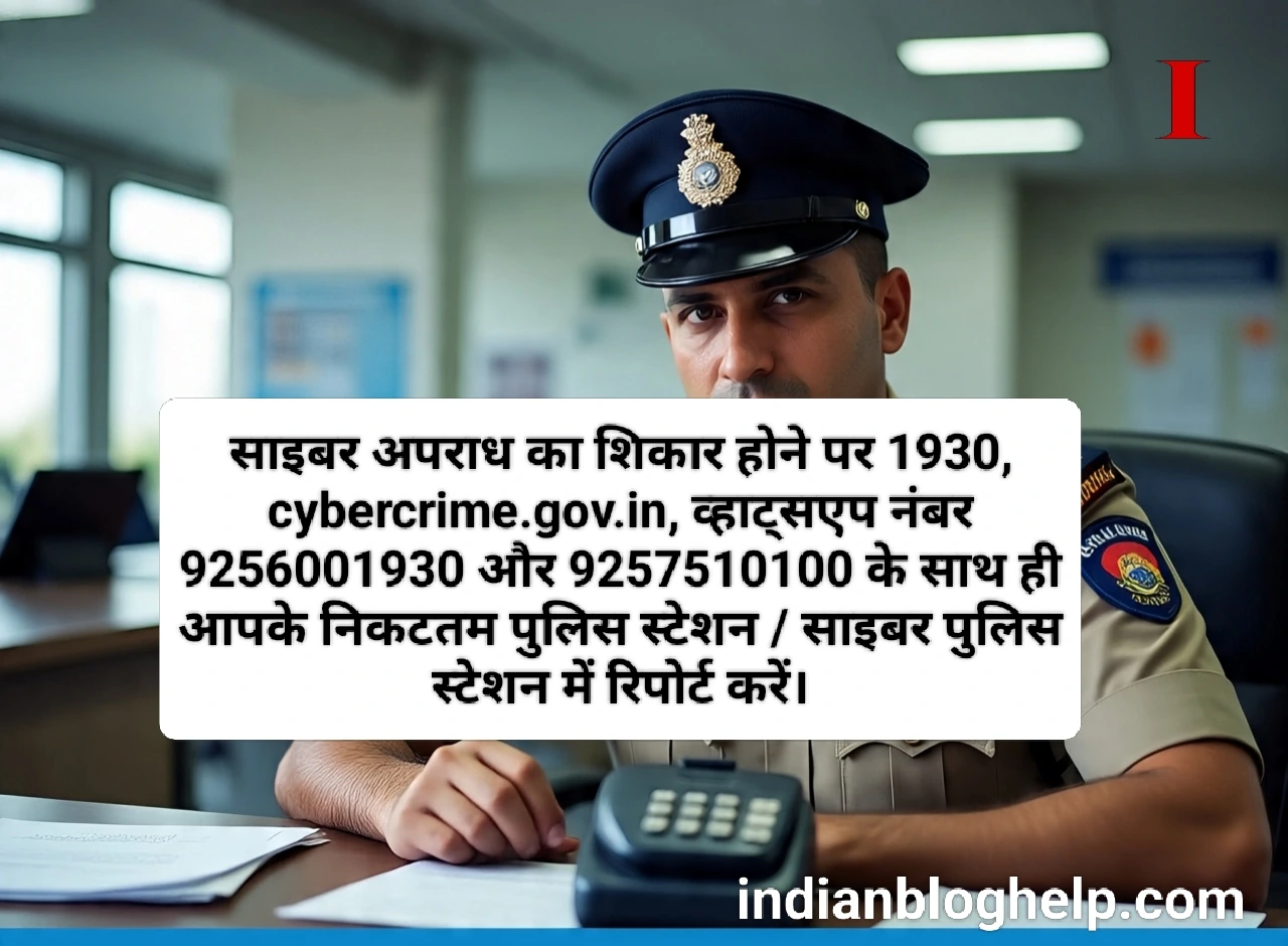 Rajasthan police cyber Helpline number