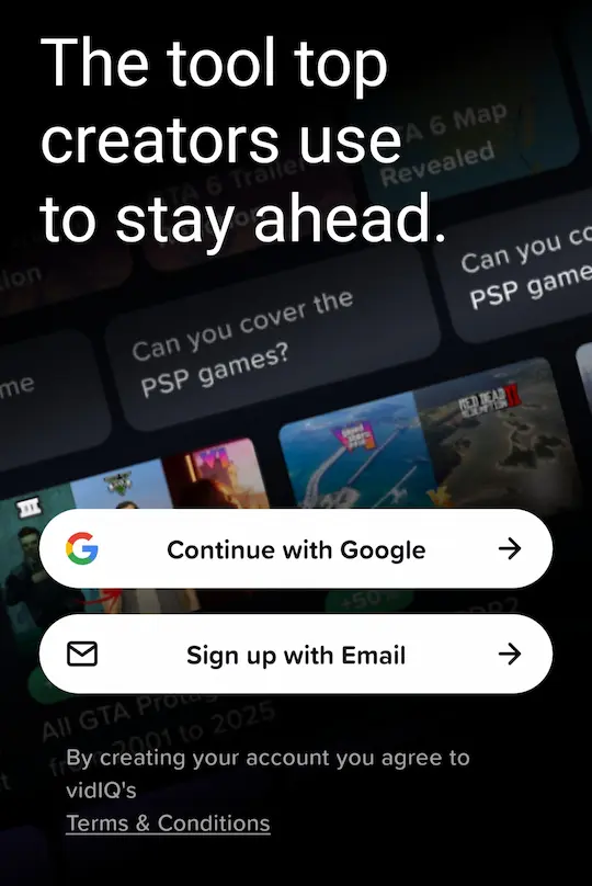 VidiQ app me login karna