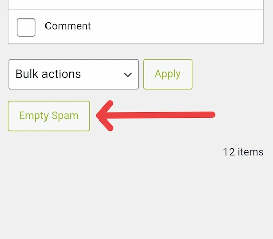 Spam Comments Kya Hote Hain? | कैसे पहचाने और डिलीट करें (बिना plugin) 7 WordPress comment spam folder mein empty spam Ka button