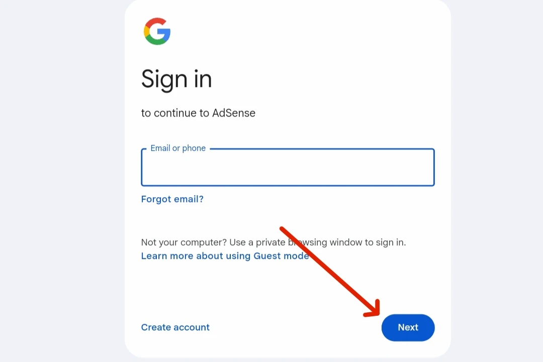 AdSense Me Address Kaise Dale? स्टेप बाय स्टेप जानकारी हिंदी में 4 AdSense mein login Karen