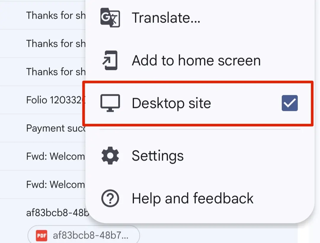 मोबाइल से Gmail में लेबल कैसे बनाएं? जानें Step By Step तरीका 4 browser ko desktop mode mein open karna