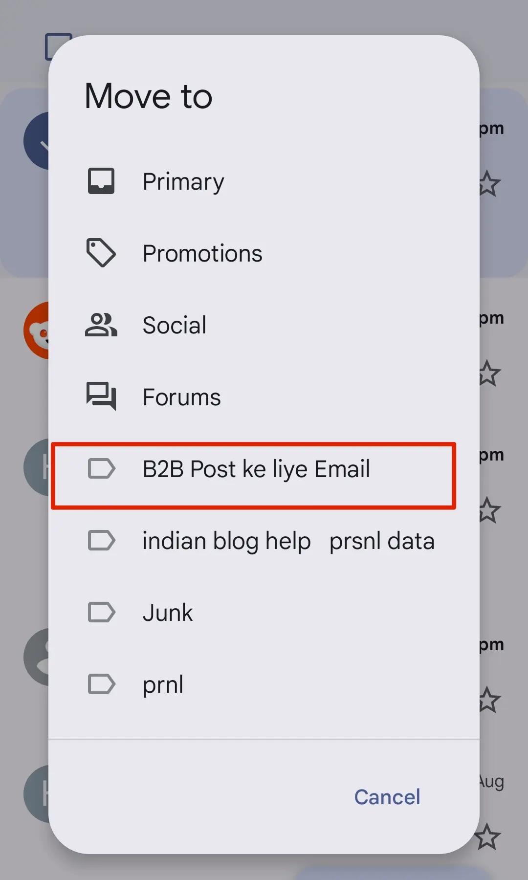 मोबाइल से Gmail में लेबल कैसे बनाएं? जानें Step By Step तरीका 9 label par tape kare