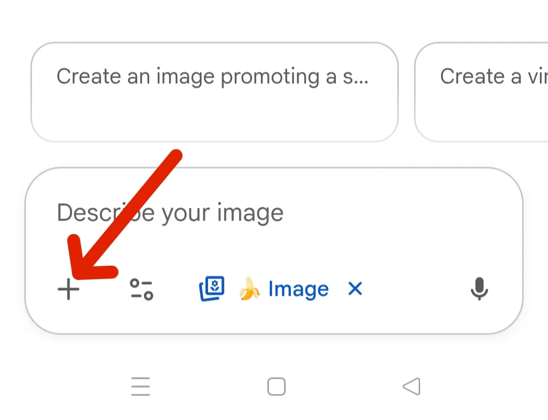 upload image and write prompt