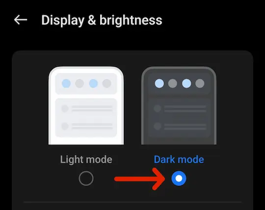 Phone ki Brightness Kitna Rakhna Chahiye? 4 Mobile mein dark mode