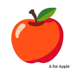 A for Apple से Z for Zebra तक – बच्चों के लिए A to Z Alphabets Chart with Pictures 4 A for apple