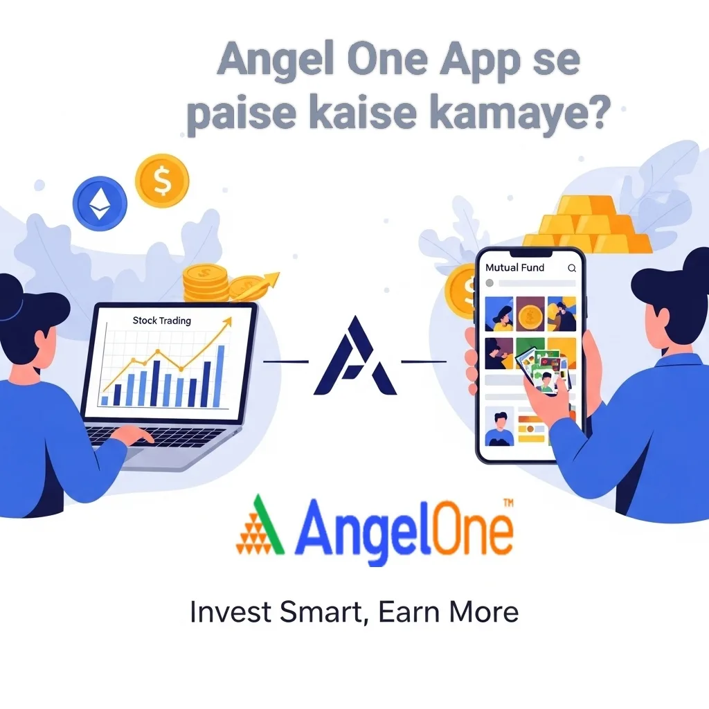 Angel One App se paise kaise kamaye