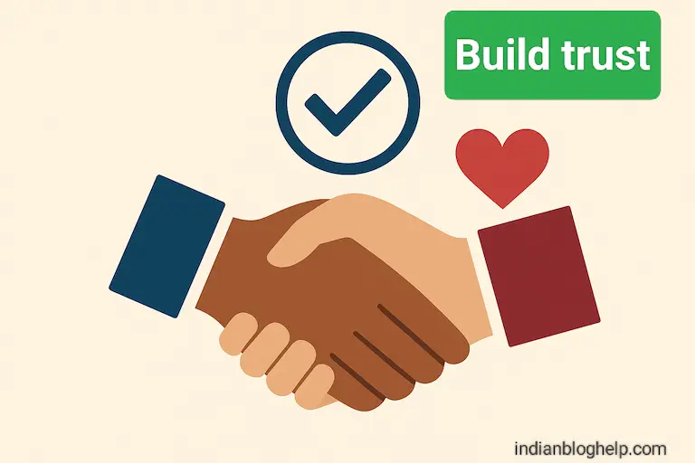 Instagram account grow kaise kare? (12 तरीके) 4 Transparency बनाए रखें और Trust Build करें।