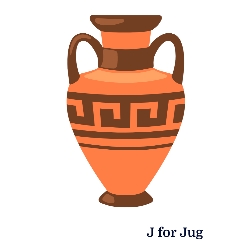 A for Apple से Z for Zebra तक – बच्चों के लिए A to Z Alphabets Chart with Pictures 15 J for Jug