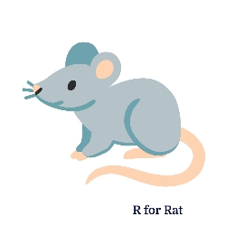 A for Apple से Z for Zebra तक – बच्चों के लिए A to Z Alphabets Chart with Pictures 23 R for Rat