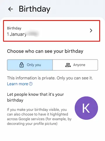 Gmail me date of birth change कैसे करें? बिना पासवर्ड दर्ज किए! 4 My Google Account me Personal Info par jana