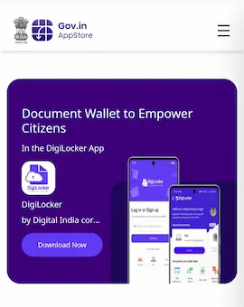DigiLocker in apps mgov gov