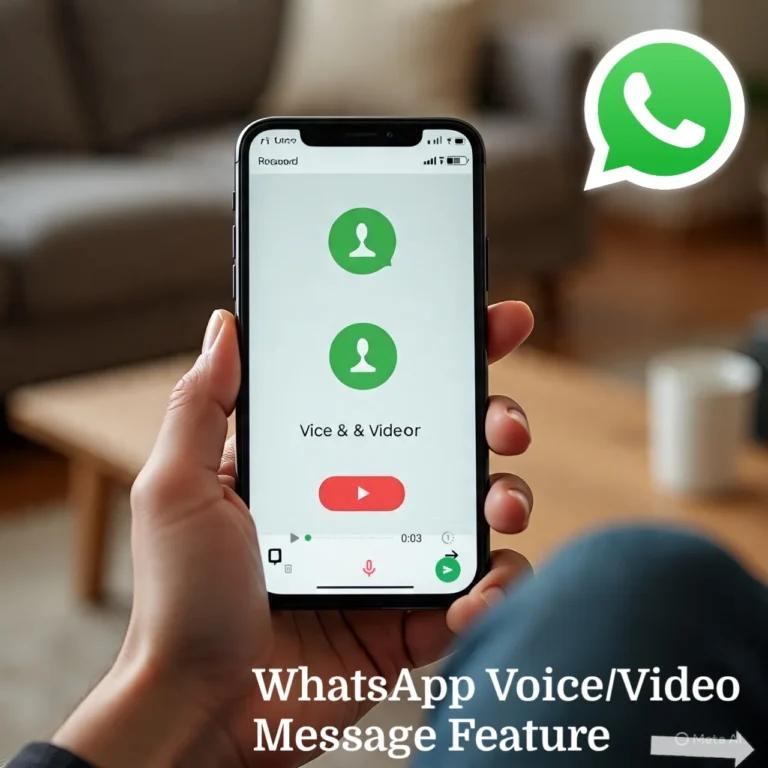 WhatsApp का नया फीचर: मिस्ड कॉल के बाद तुरंत Voice/Video Message भेजें
