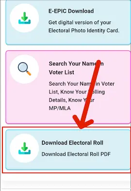 download electoral roll PDF button