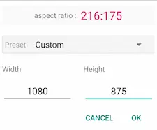 Tiranga ID card size set karna