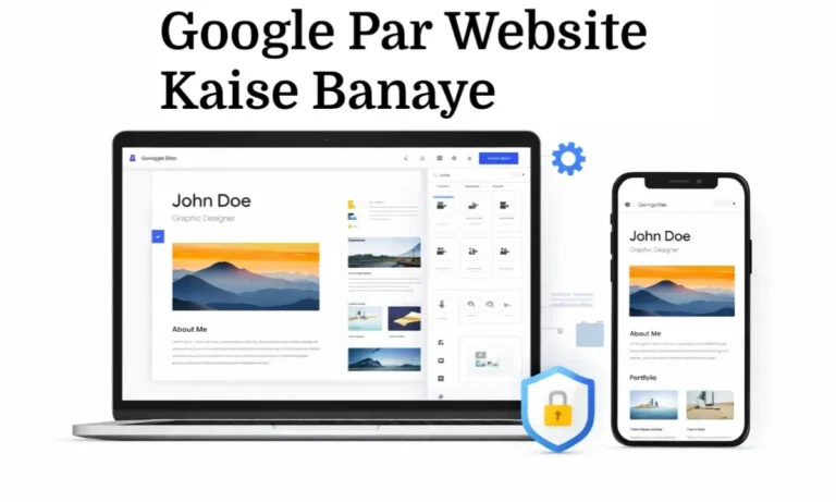 Google Par Apni Website Kaise Banaye Free Me (Step By Step Guide 2026)