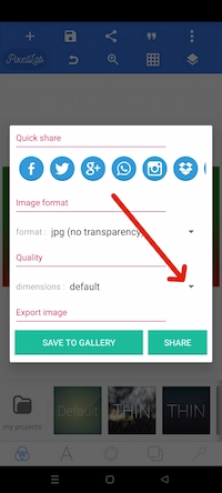 Image Ko Very High Yaa Ultra Quality Me Kaise Banaye? 7 image quality setting