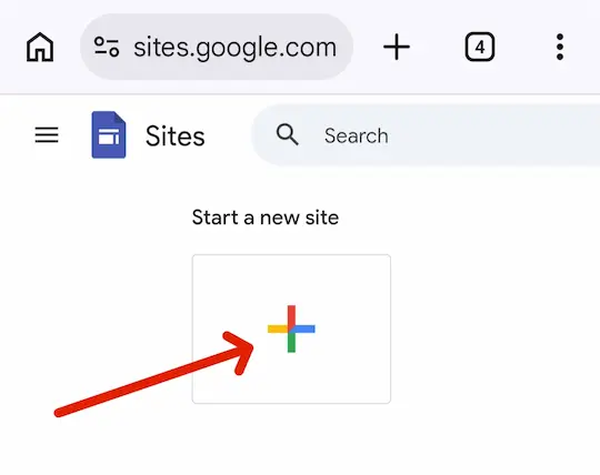 Google Par Apni Website Kaise Banaye Free Me (Step By Step Guide 2026) 7 start a New website Google sites