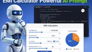 AI Se EMI Calculator Banane Ke Liye 3 Powerful Prompt Ideas