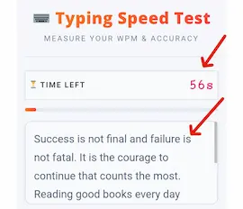 भाषा (Language) चुनें और Time Duration सेट करें