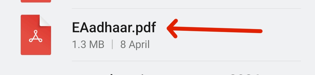 Password Protected Aadhaar PDF कैसे खोलें? (Step-by-Step Guide) 5 Open e adhar pdf
