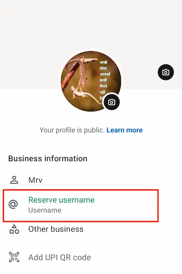 WhatsApp Username Reservation क्या है और Username Reserve कैसे करें? (Step by Step) 3 Reserve username option in setting