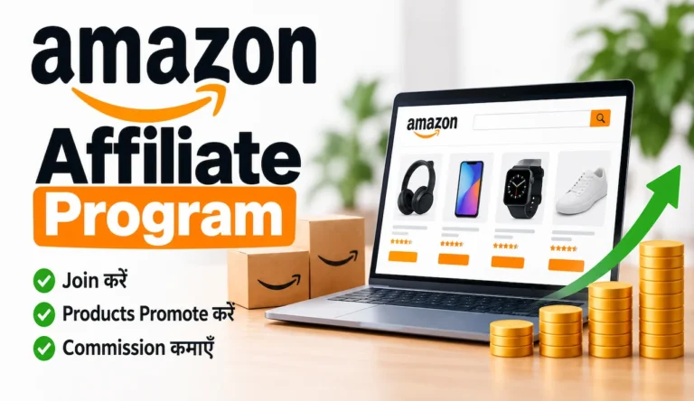 Amazon Affiliate Program क्या है? 2026 में Join करके पैसे कैसे कमाएँ?